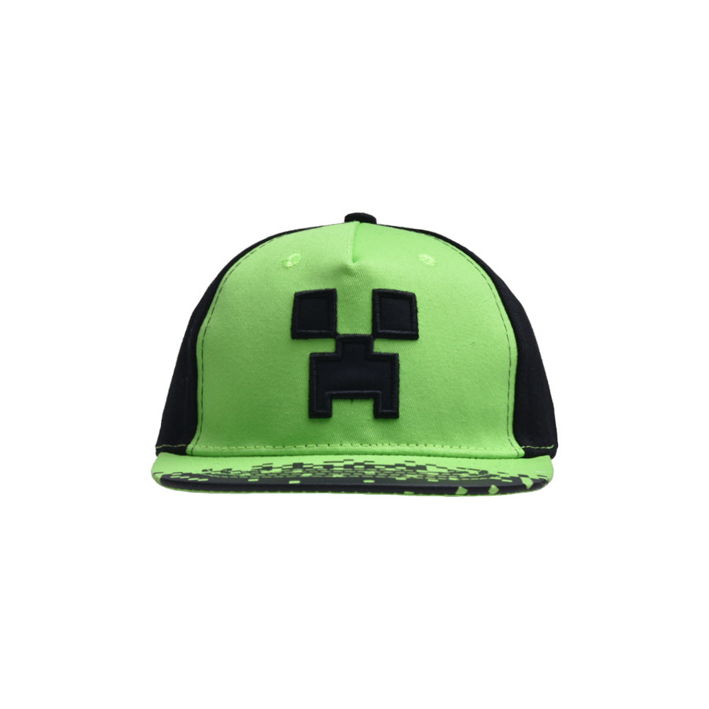 Wholesale New style children's flat brim cartoon baseball hat kids hip hop cap boy sun hat